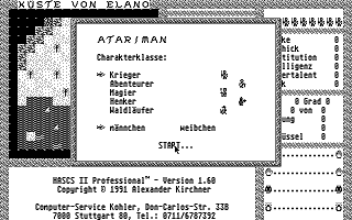 Fürst der Finsternis (Der) atari screenshot